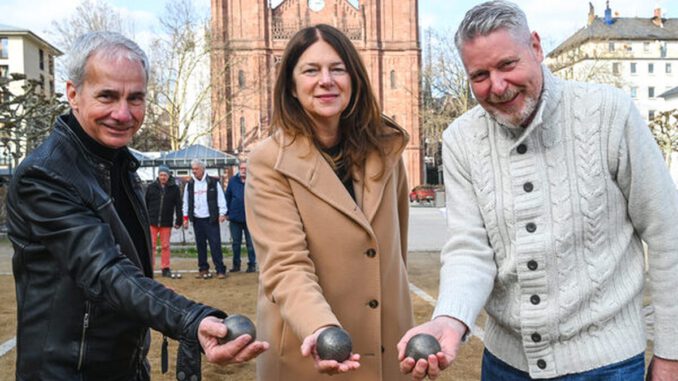 Bouleplatz am Luisenplatz startet in die Saison mit kostenfreien Leihangeboten