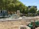 Elsässer Park entsteht auf ehemaligem Parkplatz im Westend und soll im Herbst fertig sein