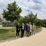 Neue Wege in Kastel verbinden das Quartier Helling Höfe direkt mit dem Rhein