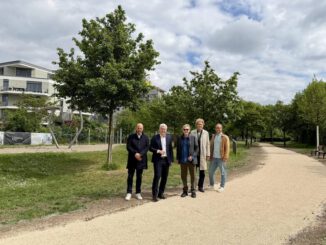 Neue Wege in Kastel verbinden das Quartier Helling Höfe direkt mit dem Rhein