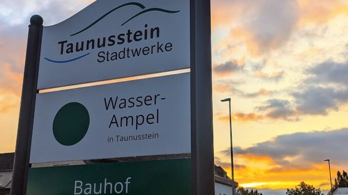 Wasserampel in Taunusstein wieder auf Grün: Versorgungslage nach Wetterumschwung beruhigt sich Wasserampel in Taunusstein wieder auf Grün: Versorgungslage nach Wetterumschwung beruhigt sich