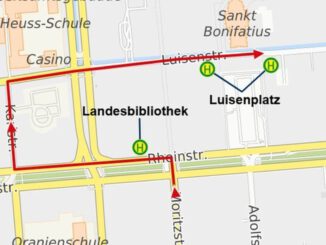 Wiesbaden: Mehrere Buslinien ab 12. Januar wegen Sperrung in der Schwalbacher Straße umgeleitet